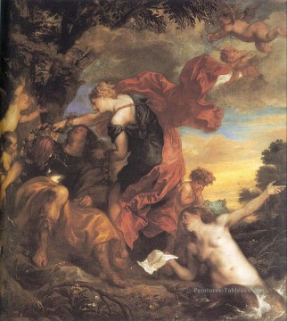  baroque - Rinaldo et Armide Baroque peintre de cour Anthony van Dyck